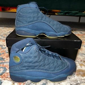 Air Jordan 13 Retro - Squadron Blue/Electric Yellow